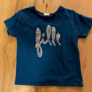 ❤️ “Fille” tshirt